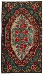 Rose kelim old